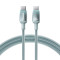 Кабель BASEUS Discolor Type-C to Type-C 100W 1м Blue Green (E0420700)