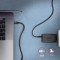 Кабель AXAGON USB-C to USB-C 3.2 Gen 1 3м Black