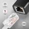 Мережевий адаптер AXAGON USB-C 3.2 Gen 1 to Gigabit Ethernet