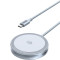 Бездротовий зарядний пристрій UGREEN W753 Qi2 Magflow Magnetic Wireless Charging Pad 25W Starlight Blue (55959)