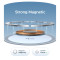 Бездротовий зарядний пристрій UGREEN W753 Qi2 Magflow Magnetic Wireless Charging Pad 25W Starlight Blue (55959)