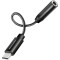 Конвертер аудіосигналу AXAGON ADA-HC USB-C to 3.5mm Black