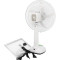 Настольный вентилятор GDTIMES GD 8069LI-16 + Solar Panel + LED Lamp