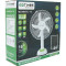 Настольный вентилятор GDTIMES GD 8069LI-16 + Solar Panel + LED Lamp