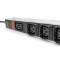 Розподільник живлення DIGITUS 19" Basic IT PDU 3-phase, 24xC13, 3xC19, 16А, без вимикача, 3м (DN-95452)