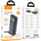 Повербанк HOCO J163A Wonderful 10W 20000mAh Black