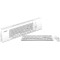 Комплект беспроводной MSI Forge K210 Wireless Combo White