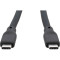 Кабель DIGITUS USB4 2.0 CM/CM 0.5м Black (AK-300350-005-S)