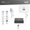 Ретранслятор DIGITUS 8K@60Hz HDMI v2.1 Black (DS-55341)
