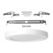 Светильник VIDEX Downlight VL-DL6R-12CW White 12W 3000-6500K