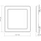 Светильник VIDEX Downlight VL-DL6S-12CW White 12W 3000-6500K