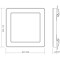 Светильник VIDEX Downlight VL-DL6S-18CW 18W 3000-6500K