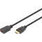 Кабель-подовжувач DIGITUS High Speed with Ethernet Extension HDMI v2.0 2м Black (AK-330201-020-S)