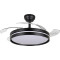 Светильник с вентилятором VIDEX VL-CLF06-60CB Black 60W 3000-6000K