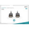 Кабель DIGITUS DisplayPort 2м Black (AK-340103-020-S)