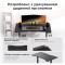 Комп’ютерний стіл з електрорегулюванням висоти ANDA SEAT Xtreme 180cm Black