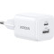 Зарядний пристрій UGREEN X514 20W 1xUSB-C, 1xUSB-A GaN Fast Charger White (65006)