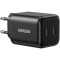 Зарядний пристрій UGREEN X526 45W 2xUSB-C GaN Fast Charger Black (65058)