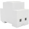 Розетка на DIN-рейку VOLTRONIC PT-316P White