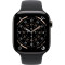Смарт-годинник APPLE Series 11 GPS + Cellular 46mm Slate Titanium Case with Black Sport Band S/M (MFD14RK/A)