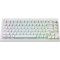 Клавіатура бездротова KEYCHRON V1 Ultra Silk POM Red White