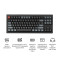 Клавиатура беспроводная KEYCHRON V3 Ultra Silk POM Red Black