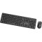 Комплект беспроводной GEMBIRD Silent Key Pro Business KBS-WMS-01-CYRL Black