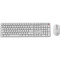 Комплект беспроводной GEMBIRD Silent Key Pro Business KBS-WMS-01-W-CYRL White