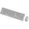 Комплект беспроводной GEMBIRD Silent Key Pro Business KBS-WMS-01-W-CYRL White