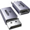 Адаптер UGREEN DP130 DisplayPort - HDMI 4K@30Hz 2-pack Gray (55935)