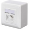 Розетка накладна DIGITUS 2xRJ-45 Cat.6a STP White (DN-9007-S-1)