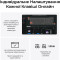 Клавиатура беспроводная KEYCHRON K10 HE Gateron Double-Rail Magnetic Nebula Switch Black