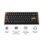 Клавиатура беспроводная KEYCHRON K2 HE Gateron Double-Rail Magnetic Nebula Switch Black