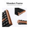 Клавиатура беспроводная KEYCHRON K2 HE Gateron Double-Rail Magnetic Nebula Switch Black
