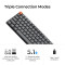 Клавиатура беспроводная KEYCHRON K3 Max Gateron Brown Switch Black