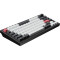 Клавиатура беспроводная KEYCHRON Q1 HE Gateron Double-Rail Magnetic Nebula Switch Black