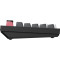 Клавиатура беспроводная KEYCHRON Q1 HE Gateron Double-Rail Magnetic Nebula Switch Black