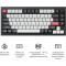 Клавиатура беспроводная KEYCHRON Q1 HE Gateron Double-Rail Magnetic Nebula Switch Black