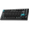 Клавиатура беспроводная KEYCHRON Q1 Ultra Silk POM Red Switch Black