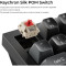 Клавиатура беспроводная KEYCHRON Q6 Ultra Silk POM Red Switch Black