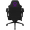 Крісло геймерське LORGAR Pro CHA41 Fabric Black/Purple (LRG-CHA41-BK-PR)