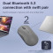 Мышь LENOVO 350 Bluetooth Silent Mouse Luna Gray (GY51S61904)