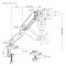 Настольное крепление для монитора ITECH MBNG-02F 17"-32" Black