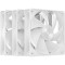 Комплект вентиляторів OCYPUS Delta F12 White 3-Pack