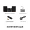 Музичний центр SHARP XL-B512 FM Hi-Fi Micro System Brown