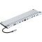 Док-станция 2E USB-C to 2xHDMI, 1xVGA, 2xUSB3.0, 1xUSB2.0, 2xPD, LAN, AUX, SD/TF (2E-W2703)