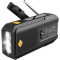 Радиоприёмник с солнечной панелью и фонарём SANDBERG Survivor Radio All-in-1 2000 (421-04)