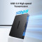 Кардридер UGREEN CM812 4-in-1 Type-C +USB3.0 Card Reader for TF/SD Black (45167)