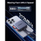 Кардридер UGREEN CM898 3-IN-1 Magnetic Type-C TF/SD 4.0 Card Reader + PD 100W Gray (65095)