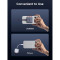 Кардридер UGREEN CM898 3-IN-1 Magnetic Type-C TF/SD 4.0 Card Reader + PD 100W Gray (65095)